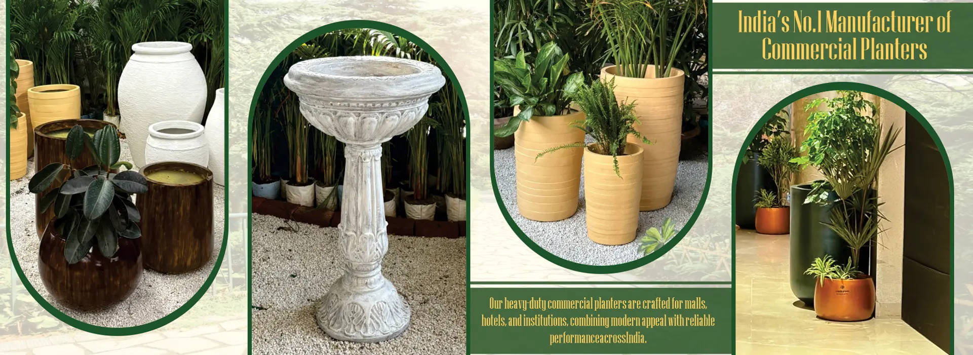 India’s No.1 Manufacturer of Commercial Planters India’s No.1 Manufacturer of Commercial Planters