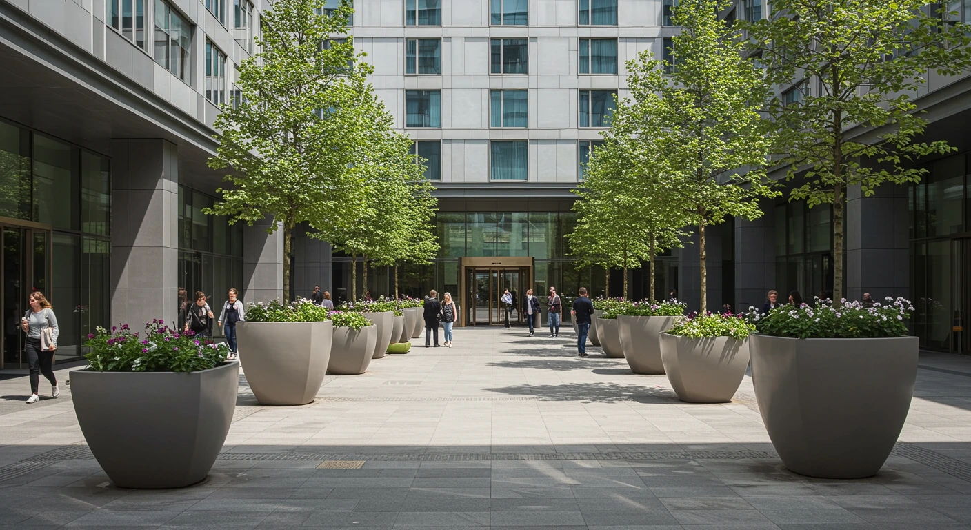 8 Ideas to Use FRP Plastic Planters in Homes and Commercial Spaces