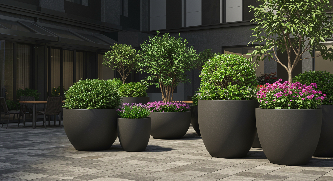 Elevate Your Spaces with Large Planters: Timeless Elegance from Terre Pure