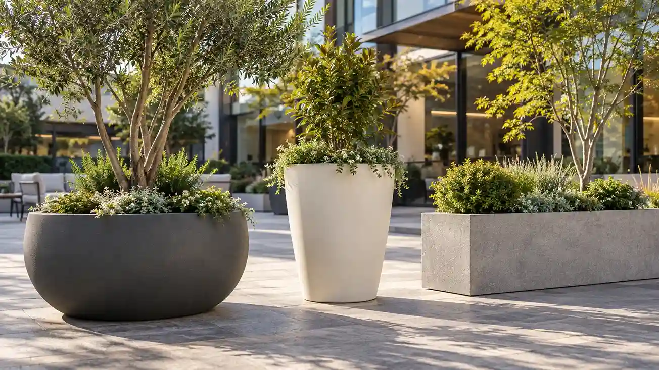 What Is a Large FRP Planter? Features, Benefits and Uses