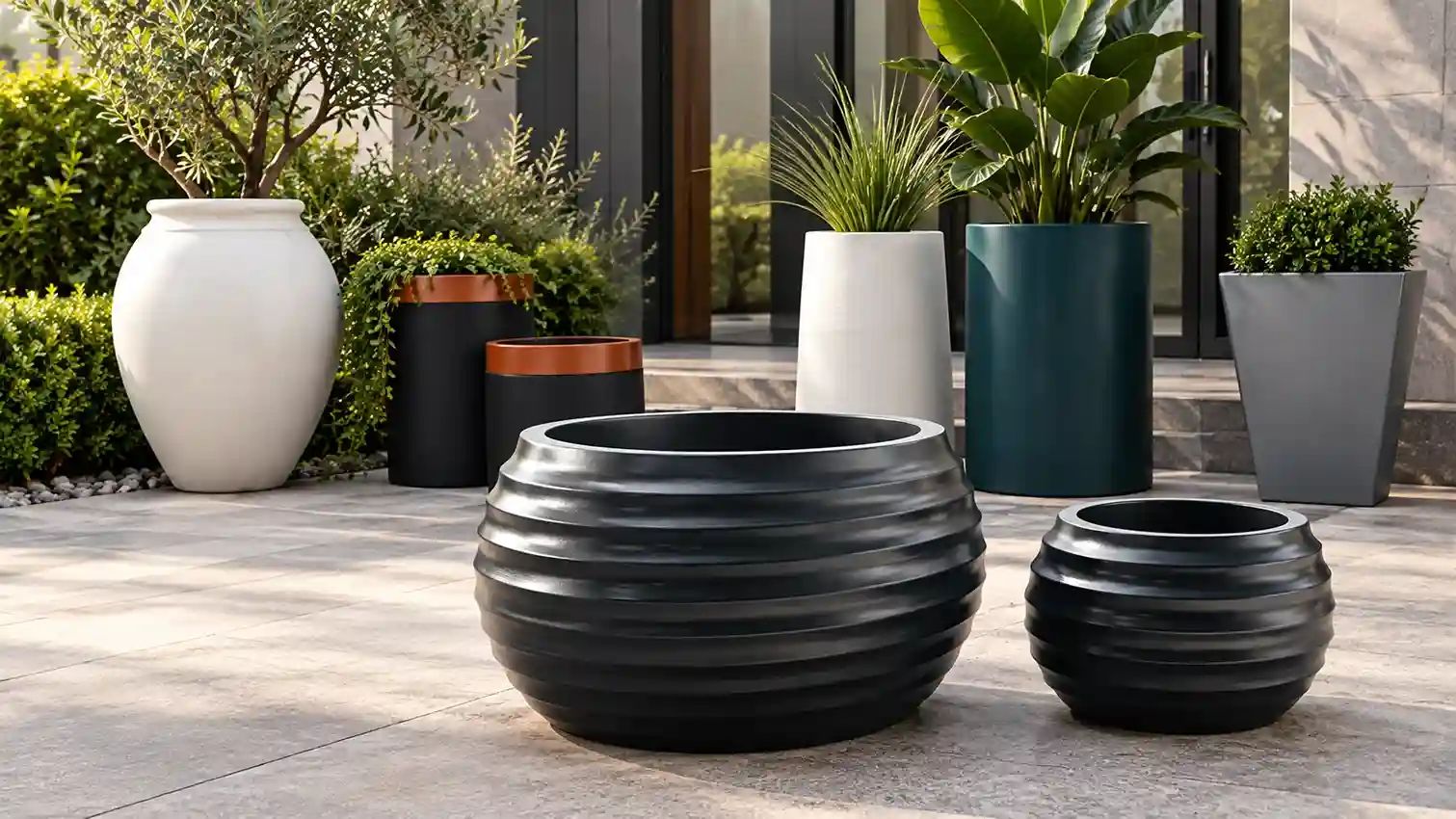 What to Consider Before Buying Fiberglass Round Planters